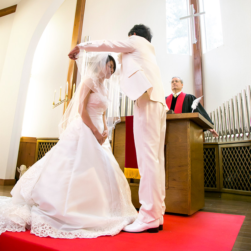 2人だけのミニ結婚式